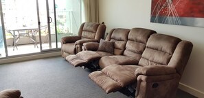 Televisión y reproductor de DVD 