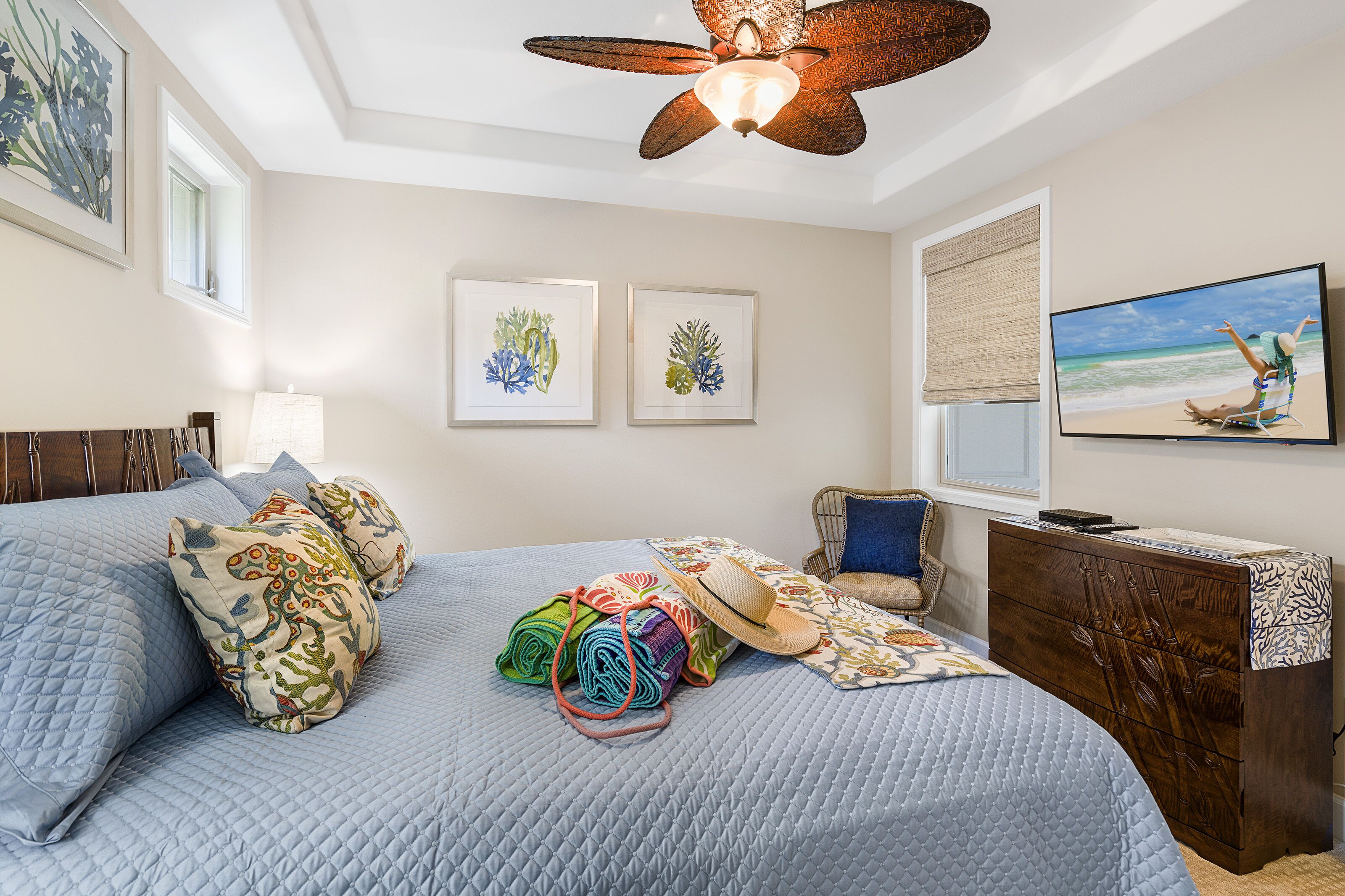 3 bedrooms, iron/ironing board, free WiFi, bed sheets