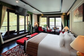 Exclusive Suite | Minibar, in-room safe, individually decorated, individually furnished - Orchid Premium Cruises (Hai Phong)
