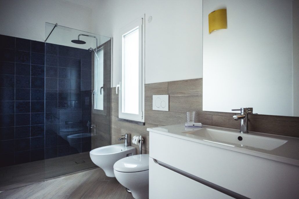 Camera doppia (La Basilica) | Bagno | Doccia, set di cortesia gratuito, asciugacapelli, bidet