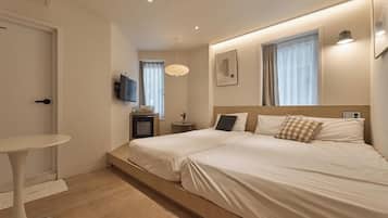 Premium bedding, pillow-top beds, individually decorated