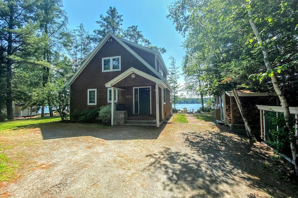 Enjoy the best the White Mountains have to offer with this cozy lake house on Forest Lake.