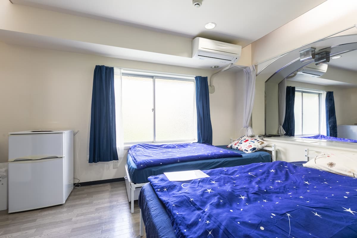 City Twin Room, Non Smoking, City View | Desk, laptop workspace, blackout drapes, free WiFi