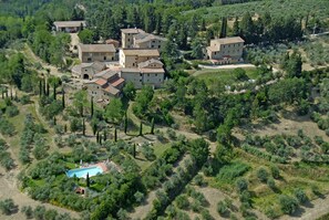 Aerial view - Borgo Poneta (Barberino Tavarnelle)