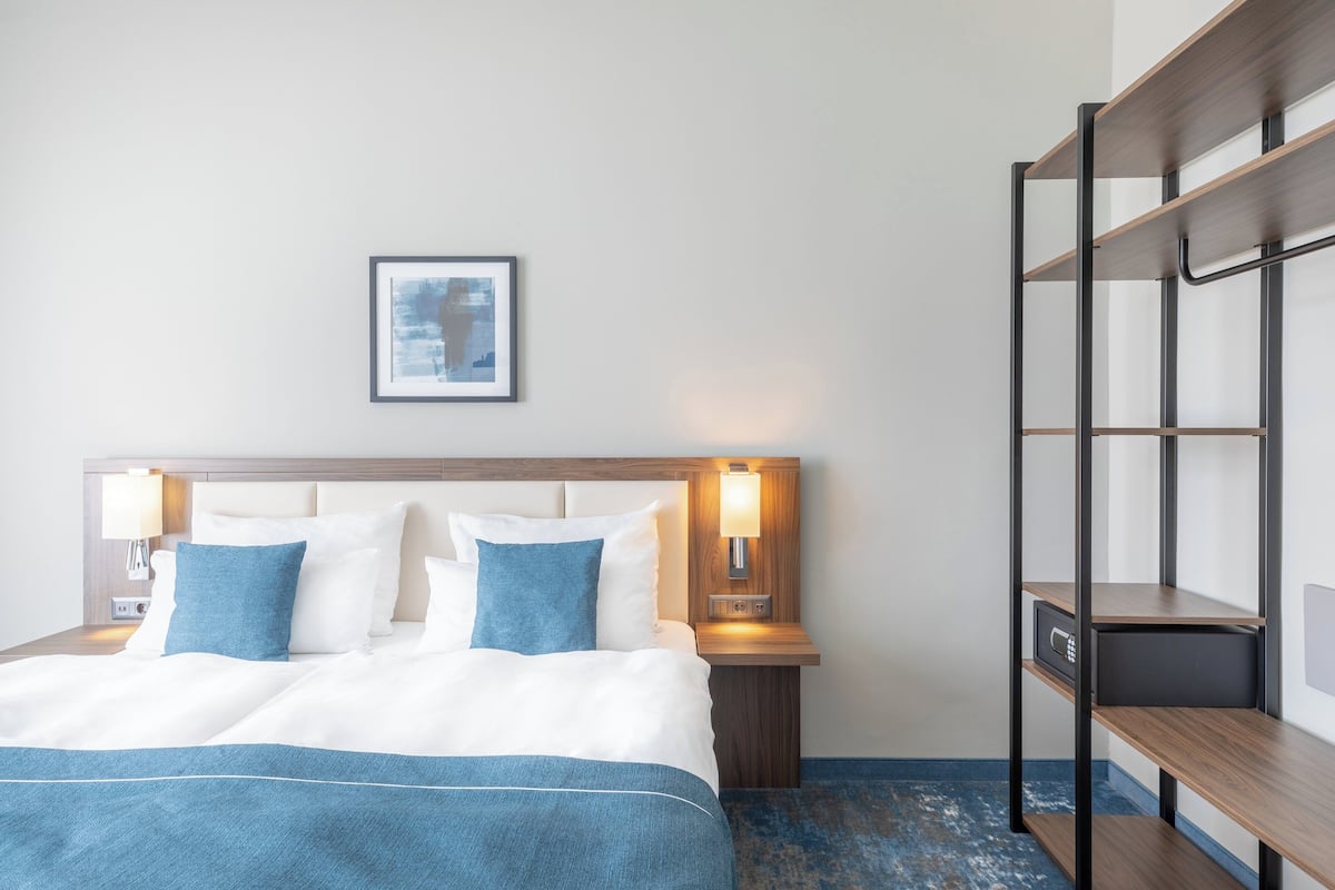 1 habitación y ropa de cama hipoalergénica