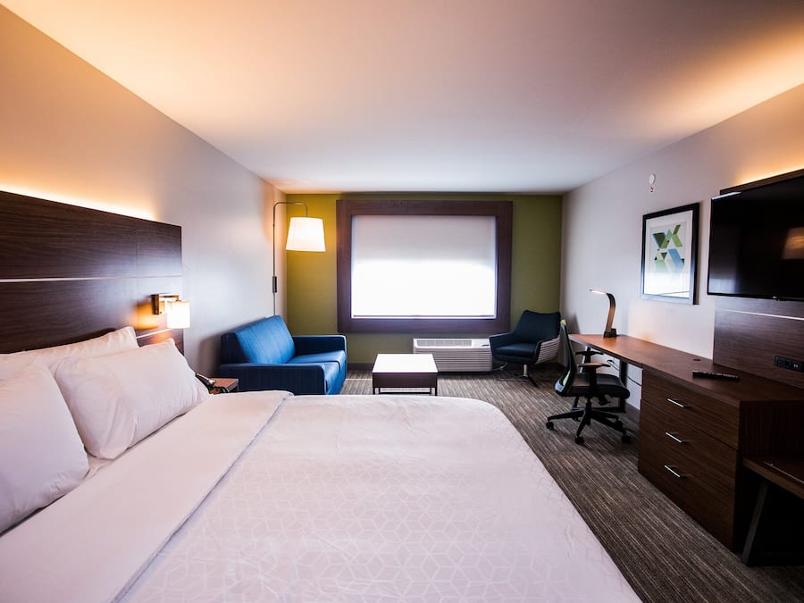 In-room safe, desk, laptop workspace, blackout curtains