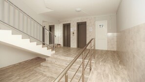 Interior entrance
