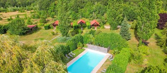 So Villa les Cabanes (45) - Piscine chauffée - City Stade - 1h30 Paris - 62p