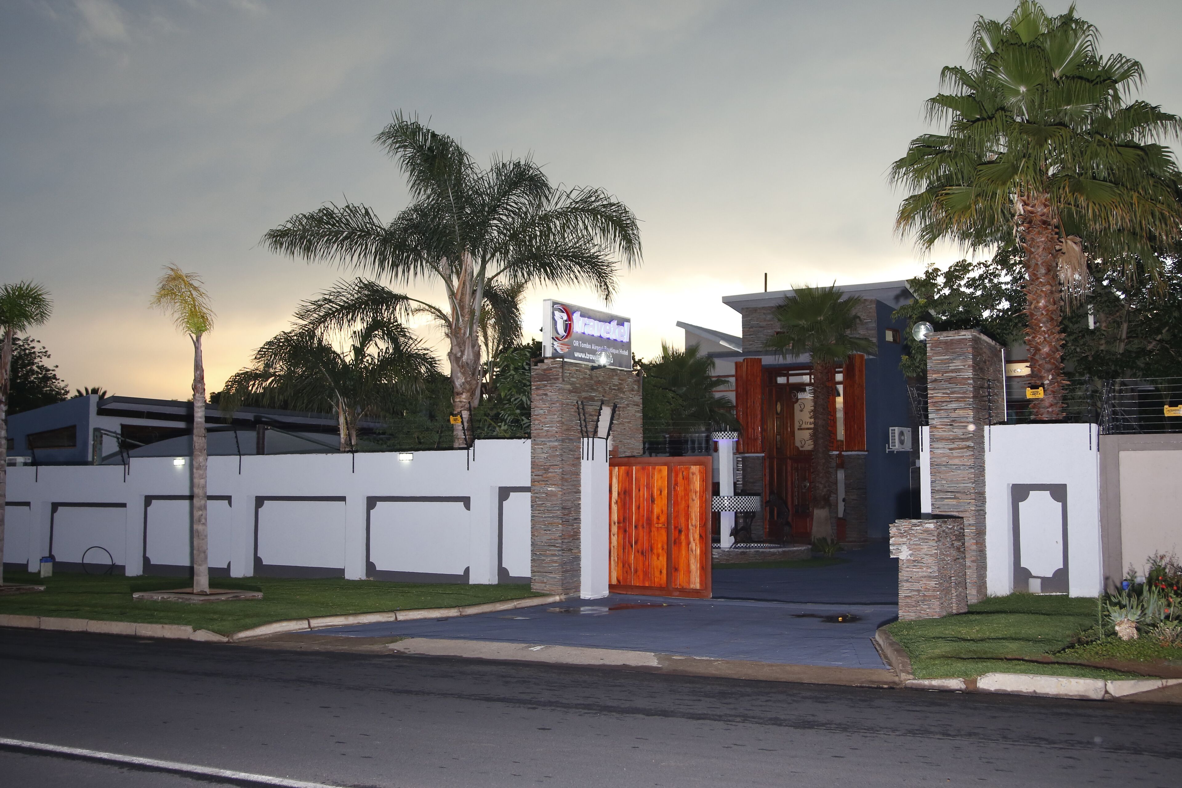 Front of property - evening/night