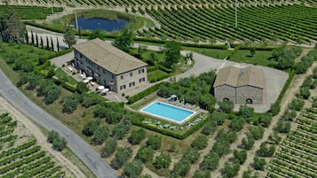 Kauden mukainen ulkouima-allas avoinna 8.00–20.00, aurinkovarjoja