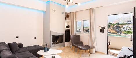 Leilighet – comfort | Oppholdsrom | Plasma-TV