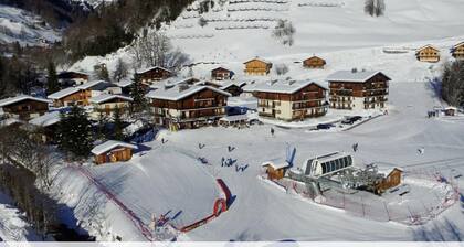 Unterkunft am Fuße der Skipisten
