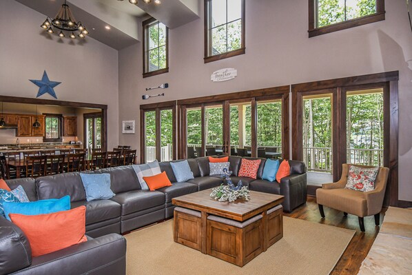 غرفة المعيشة