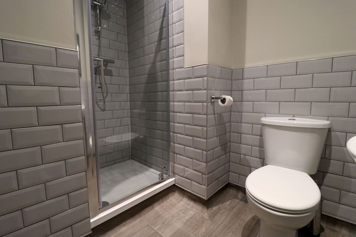 free toiletries, hair dryer, towels, soap