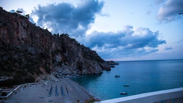 Vista a la playa o al mar
