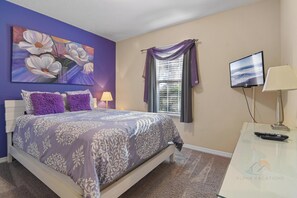 5 bedrooms, iron/ironing board, WiFi, bed sheets