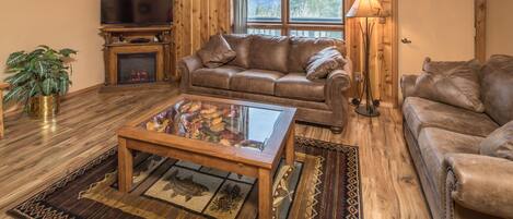 تلفزيون بشاشة مسطحة، مدفأة