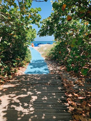 On the beach, beach cabanas, beach towels - Opal Grand Oceanfront Resort & Spa (Delray Beach)