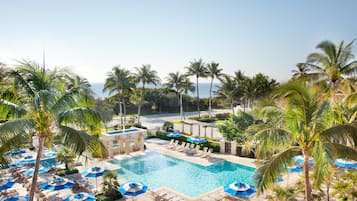 2 outdoor pools