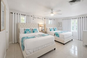 5 makuuhuonetta, työpöytä, silitysrauta/-lauta, ilmainen Wi-Fi