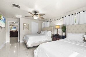 5 bedrooms, desk, iron/ironing board, free WiFi
