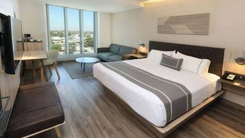 Superior Room, 1 King Bed with Sofa bed | In-room safe, desk, laptop workspace, blackout drapes