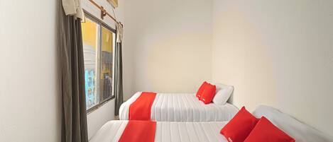 Standaard kamer, 2 tweepersoonsbedden | Gratis wifi