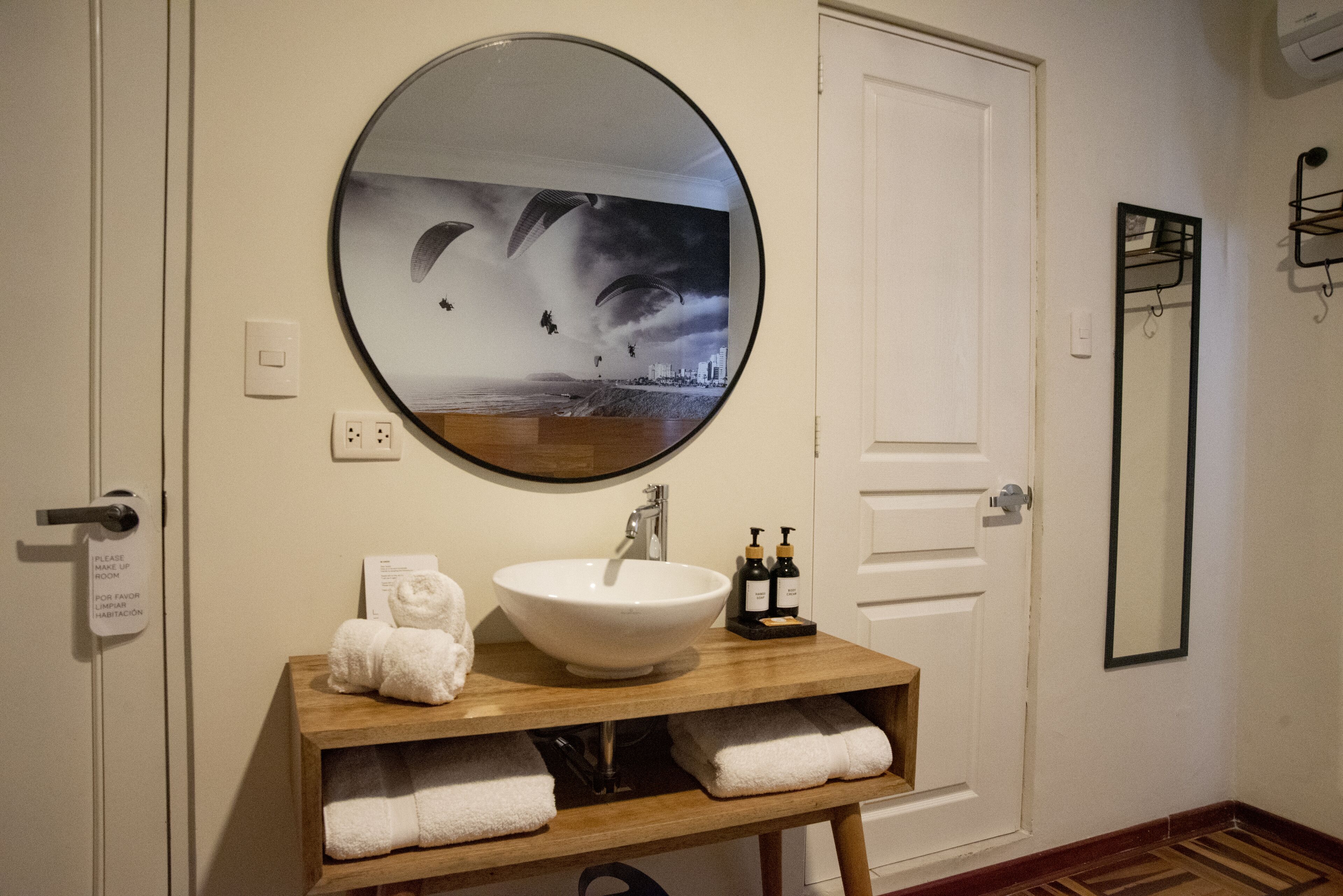 standard double room, 1 queen bed | bathroom | shower, rainfall showerhead, designer toiletries, hair dryer