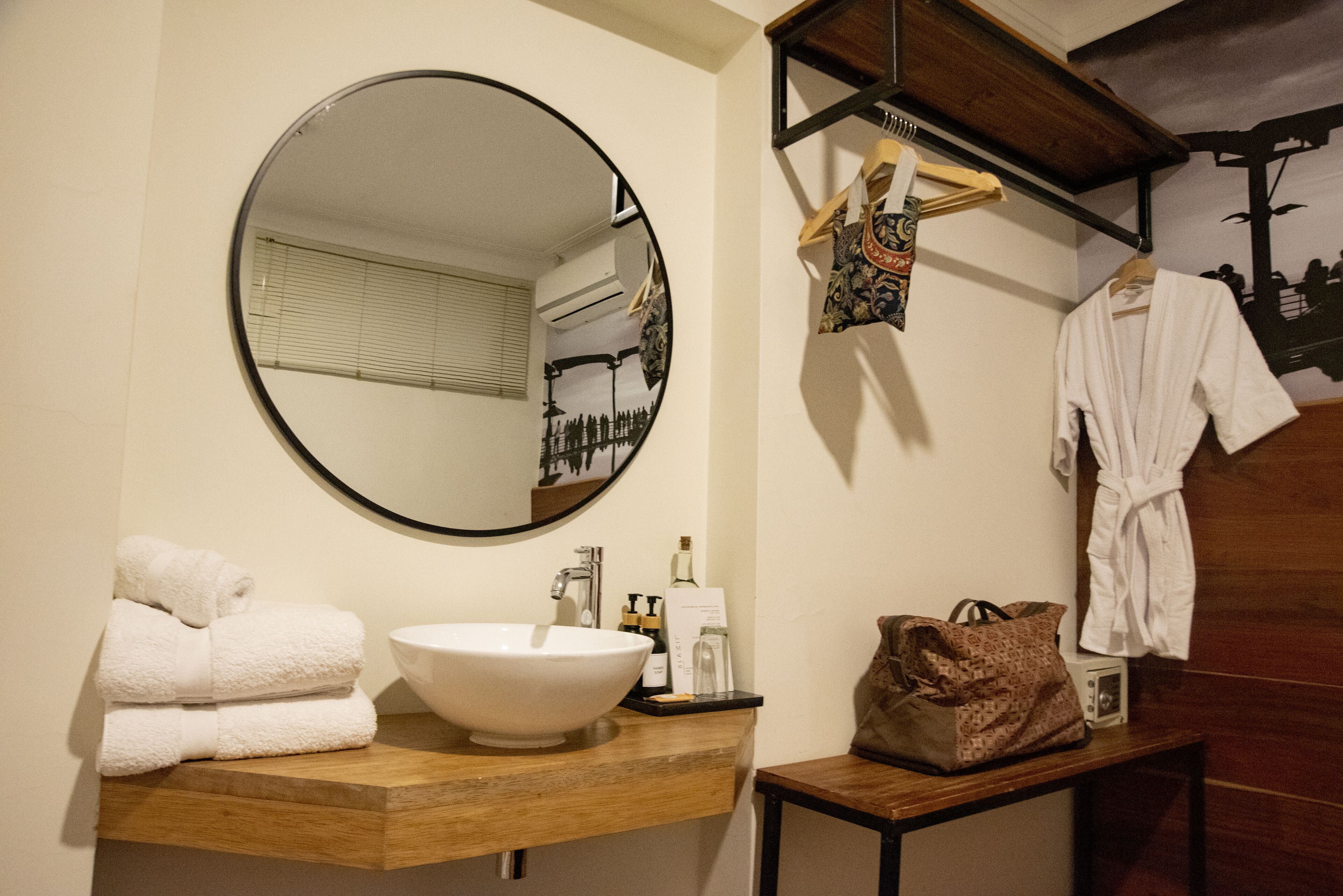 standard double room single use, 1 double bed | premium bedding, in-room safe, laptop workspace, blackout curtains