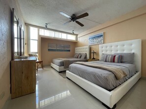 2 bedrooms, desk, iron/ironing board, free WiFi