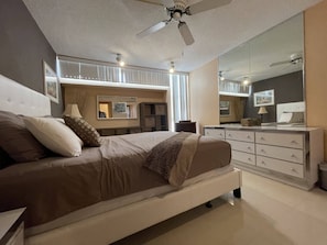 2 bedrooms, desk, iron/ironing board, free WiFi