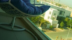 Appartamento Luxury, 1 camera da letto, balcone | Terrazza/patio
