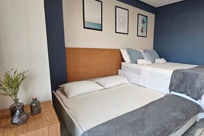 Family Studio | Individually decorated, individually furnished, blackout drapes - Na Praia Flats Ancorar 6201 (Ipojuca)
