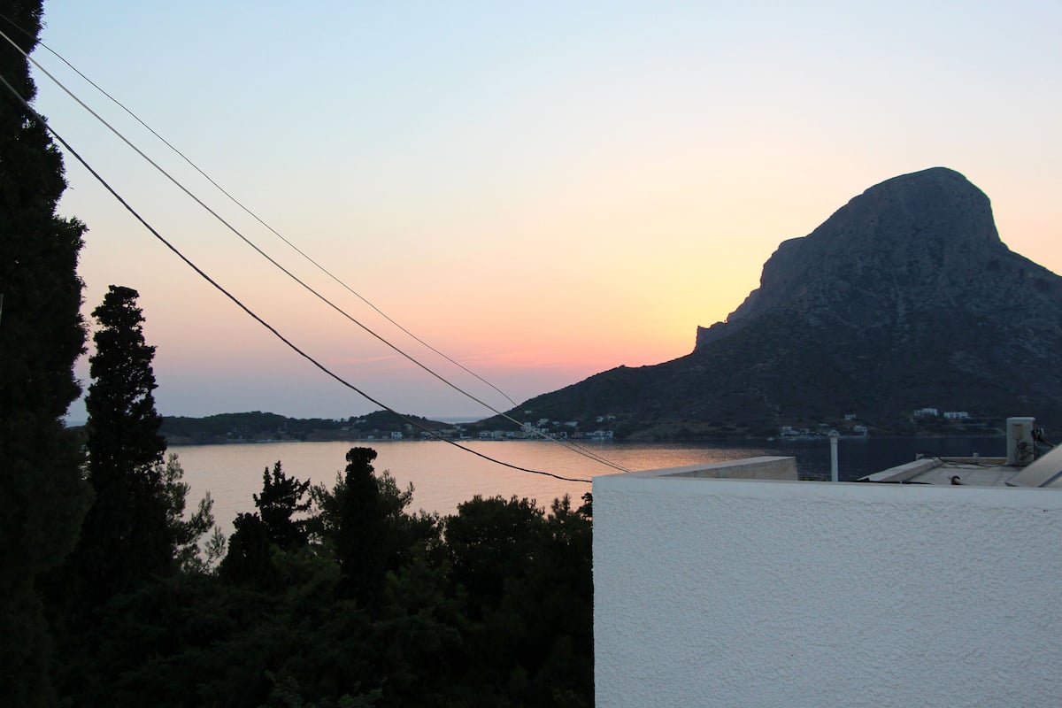 Appartamento Standard, 3 letti singoli, balcone, vista mare parziale | Vista balcone