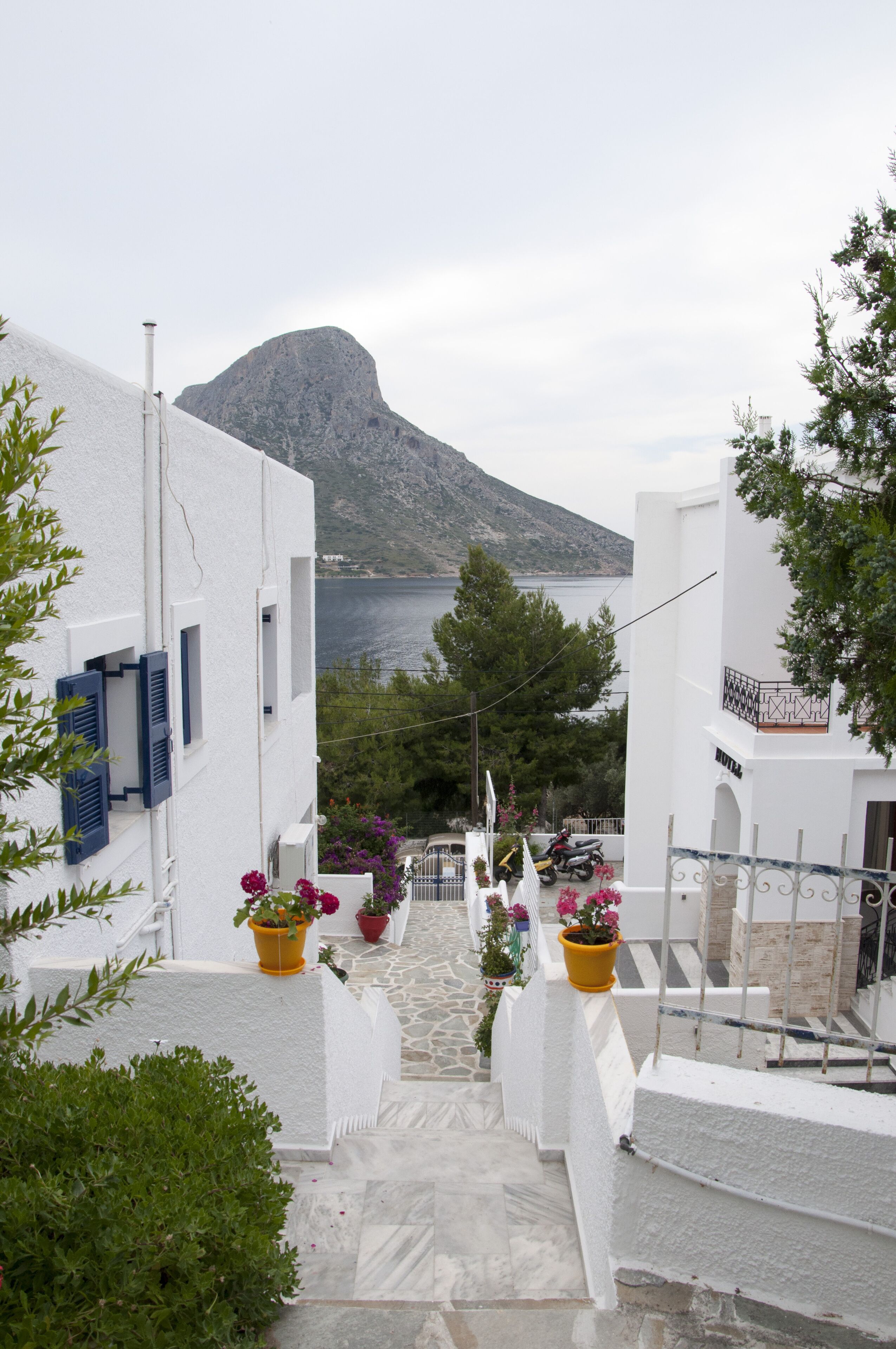 Standard Apartment, 3 Single Beds, Balcony, Partial Sea View | Balcony view