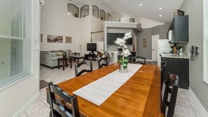 5 bedrooms, desk, iron/ironing board, travel crib - 5 Bedroom 3.5 Bath Pool and Spa Home in Kissimmee Resort (Kissimmee)