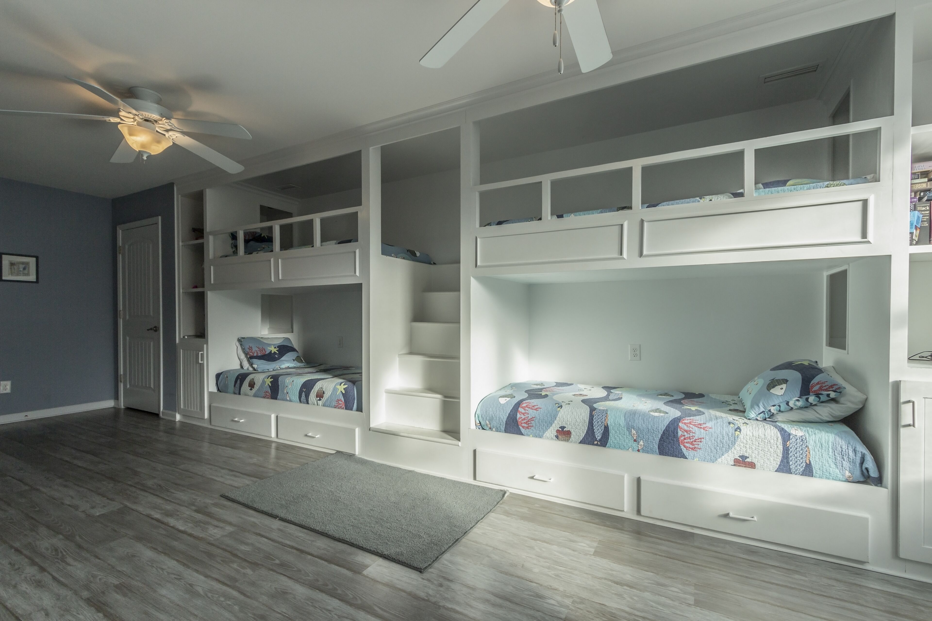 Family oasis beach retreat in quiet woodlands