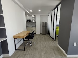 Exclusive Apartment | Living area | LED TV - Quijano Hotel - Aparts & Suites (Montevideo)