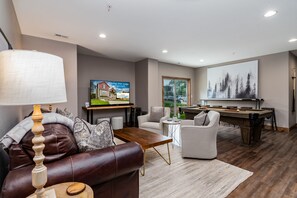 Smart TV, fireplace, video games, DVD player - Zero-Entry Pool, Game Room, Trails & Hot Tub! (Hollister)