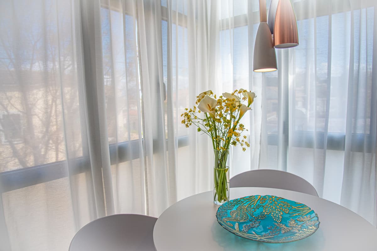 Suite estudio junior (201) | 1 habitación, sábanas de algodón egipcio y ropa de cama de alta calidad