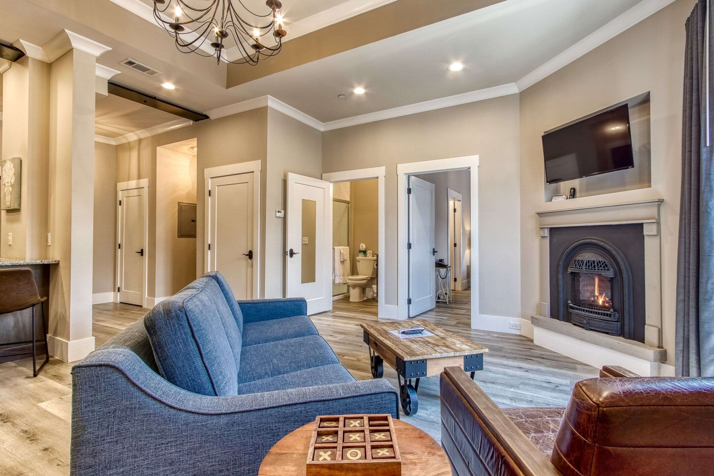 individually decorated, individually furnished, blackout curtains