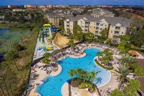 House | Pool | Outdoor pool - Upgraded 3 Bedroom 2 Bath Condo In Resort Near Disney (Kissimmee)