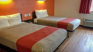 Free WiFi, bed sheets