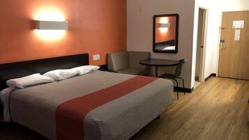 Free WiFi, bed sheets