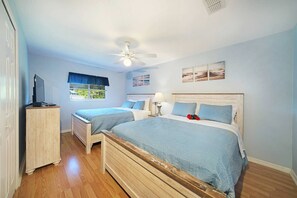 3 habitaciones, wifi y ropa de cama