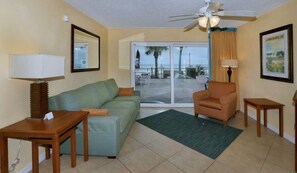 TV, DVD player, ping pong, books