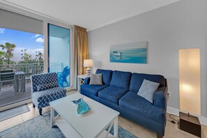 Flat-screen TV, video games, DVD player