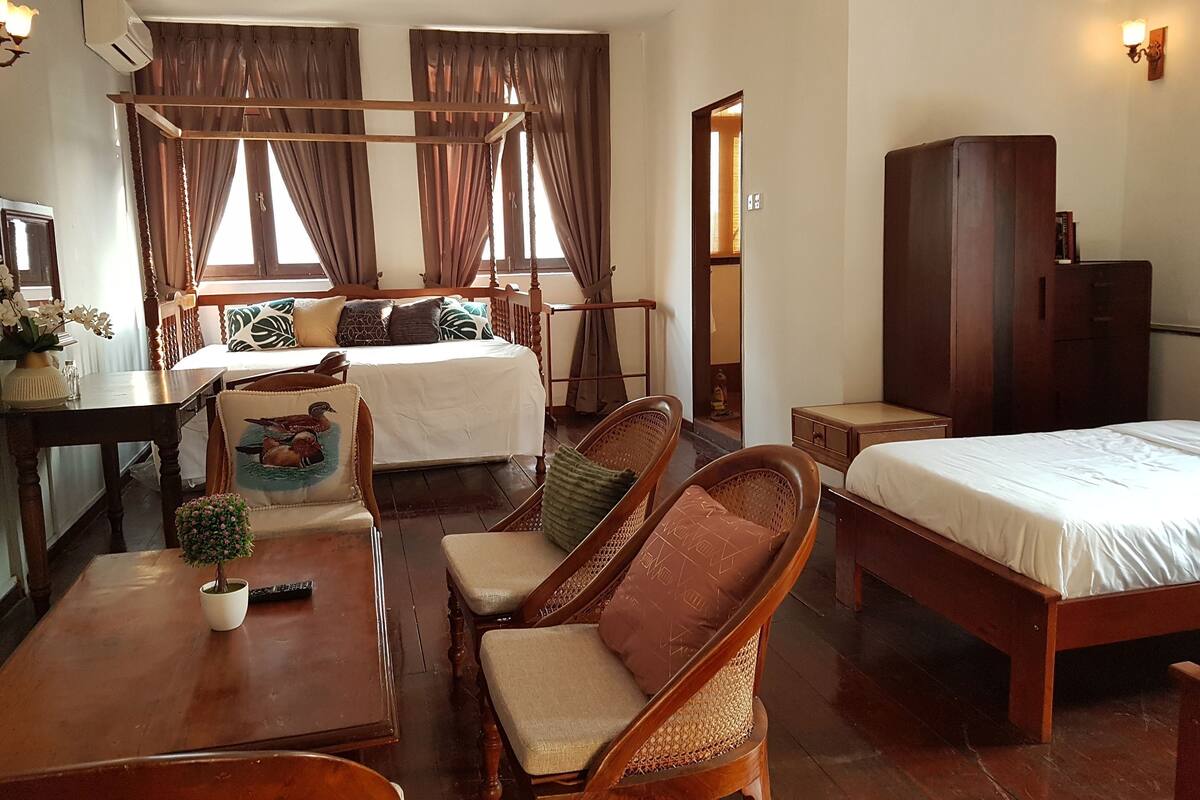 Signature Family | Individually decorated, individually furnished, blackout drapes