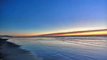 On the beach