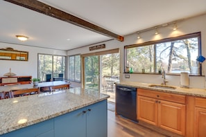 Interior - Near Skiing: Lakefront Gem w/ Kayaks in Long Pond (Long Pond)